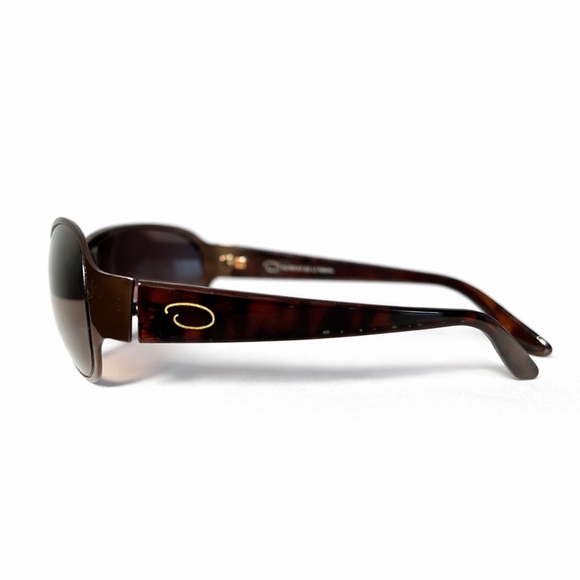 Oscar de la Renta Brown Gradient Sunglasses Mod 3013 Designer Oversized - Picture 3 of 10
